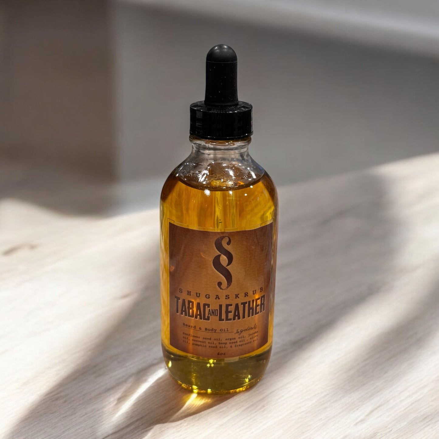 Tabac & Leather Beard Oil